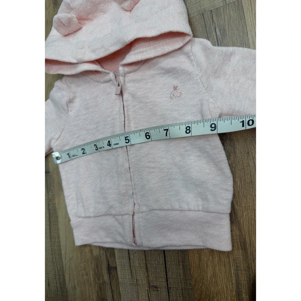 Carter's Baby Girl Floral Bodysuit + GAP Pink Hoodie 0-3M‎ Set